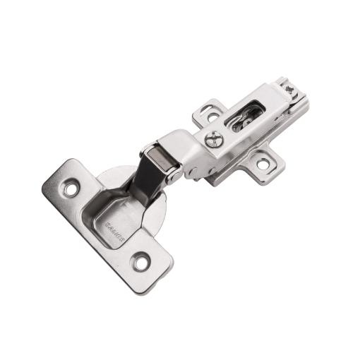 Hickory Hardware 110-Degree Full Overlay Concealed Self-closing Polished Nickel Cabinet Hinge, 2 Pairs (2-Pieces)