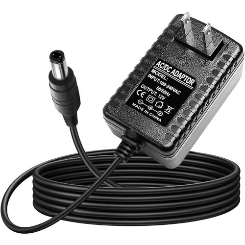 12V 2A Power Cord Adapter Charger Replacement for Spectra Breast Pump S1, S2 Plus, S3 Pro, 9 Plus, SG Synergy Gold, SPS100, SPS200, 6ft Charging Power Cord Cable Led Light