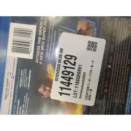 Shang-Chi and the Legend of the Ten Rings (Blu-ray   Digital Code)
