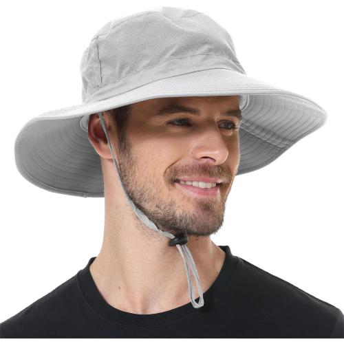 ZOORON Boonie Hat UPF 50  Cooling Sun Hat for Men and Women,Wide Brim Bucket Hats for Outdoor Golf Hiking Safari Beach