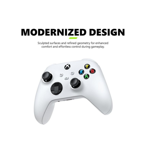Xbox Wireless Controller for Xbox Series X|S, Xbox One, Windows PC, Android, and iOS - Robot White - White missing joystick ?️