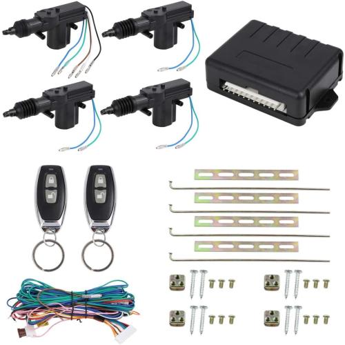 X AUTOHAUX 4 Doors Central Lock Locking System Only for 12V Vehicles