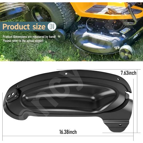 631-05195 631-05195A Lawn Mower Mulch Plug Kit Compatible with MTD Cub Cadet Craftsman 42 46 Lawn Mower, for 2012 and After, Fits 63105195A 19A30055100 LTX-1046VT LTX-1050KH LTX-1045 Model