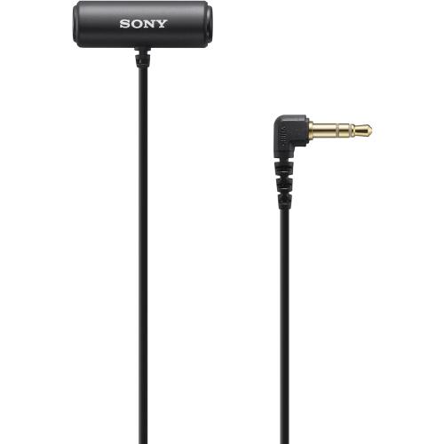 Sony Ecm-Lv1 Black Lavalier/Lapel Microphone, W128325932 (Microphone)