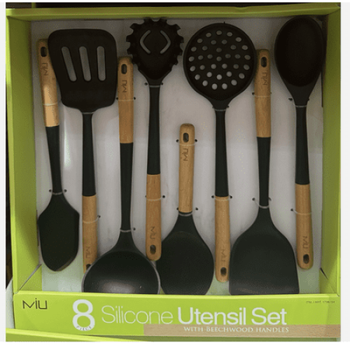 Miu 8-Piece Silicone Utensil Set