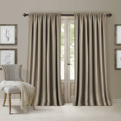 Elrene Home Fashions All Seasons Blackout Window Curtain