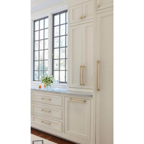 5pk Lintel 8-13/16 in. (224mm) Center-to-Center Champagne Bronze Bar Cabinet Pull