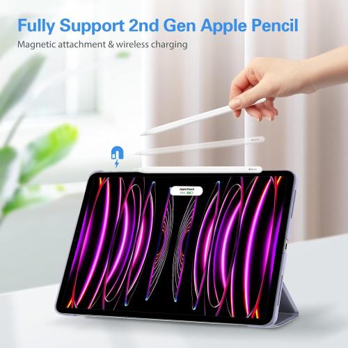 ProCase Case for iPad Pro 12.9 2022/2021/2020/2018 -Lightpurple