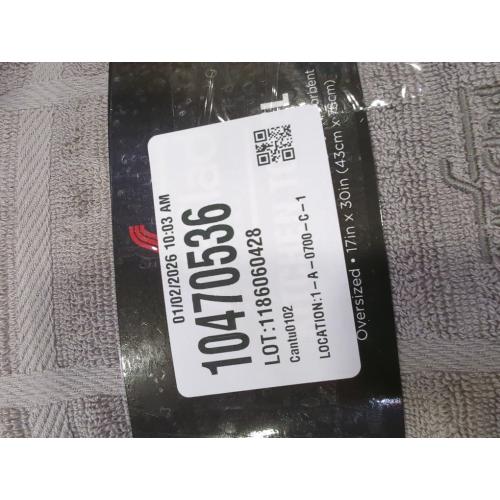 2pk All-Clad Solid Kitchen Towel: Highly Absorbent, Super Soft Long Lasting - 100% Cotton, 17x30 Tea Towel for Cleaning & Drying Dishes, Pans, Glassware, or Countertops, (), Titanium Gray