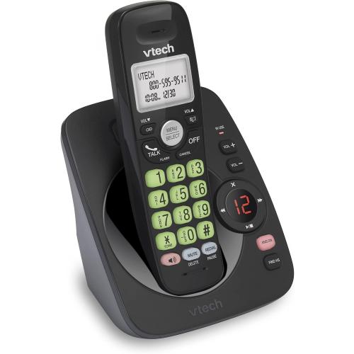 VTech VG134-11 DECT 6.0 Cordless Phone- Black