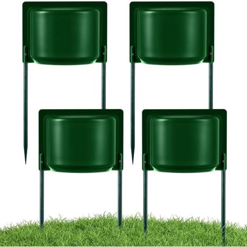 LemonRoad 4 Pcs Sprinkler Splash Shield Guard Thickened Overspray Guard