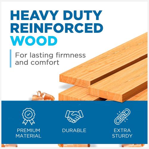 Meliusly Heavy Duty Sleeper Sofa Support Board (60x48 - Queen Size) Reinforced Wood Sofa Bed Support, Pull Out Couch Mattress Board, Sleeper Bar Shield, SleeperSaver