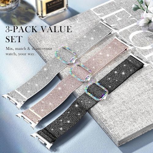 LETOID Stretchy Bands for Samsung Galaxy Watch Band Women Solo Loop
