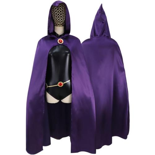 Raven Cosplay Costume Raven Purple