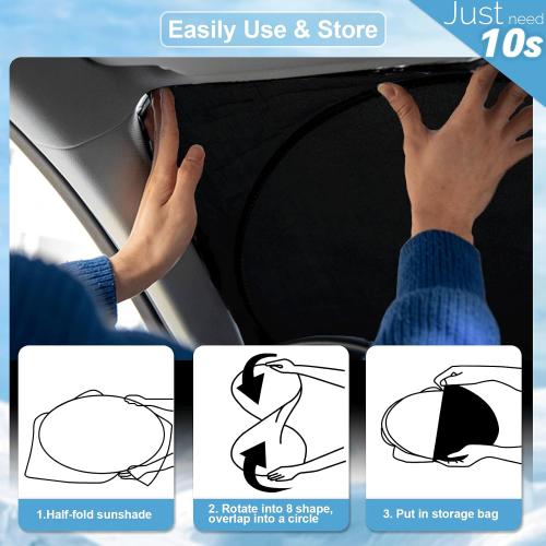 Windshield Sunshade for Nissan Kicks 2018-2023 2024 2025 2026 Car Shield
