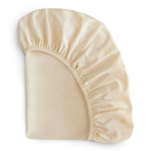 Stretchy Crib Sheet White  One Size