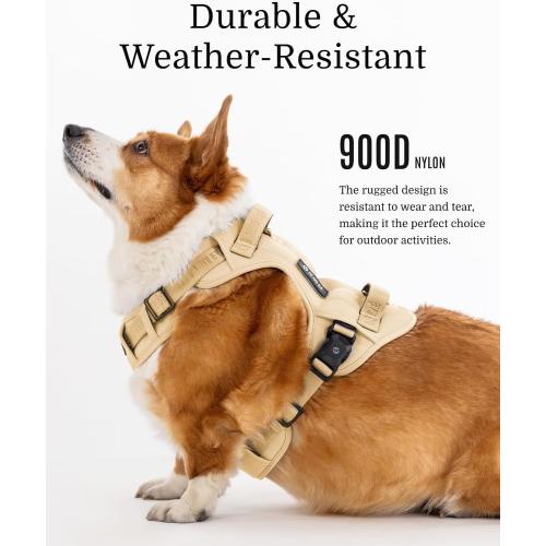 SIZE XL ❗ ❗ MagEase 3-Second Magnetic Dog Harness | No-Pull Tactical Vest | Quick-Connect MOLLE