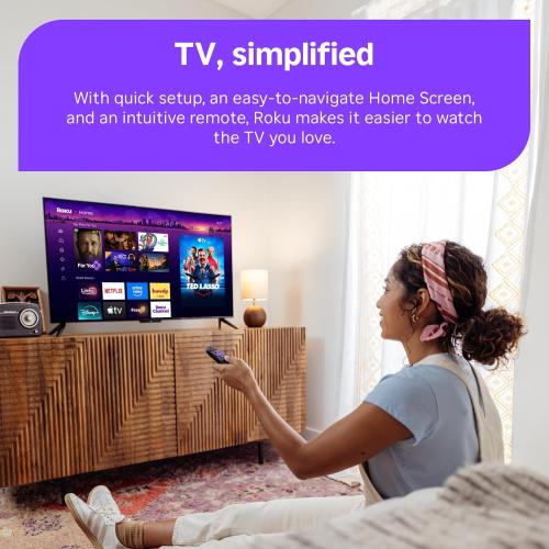 Roku Streaming Stick 4K with Voice Remote - HDR10  & Dolby Vision
