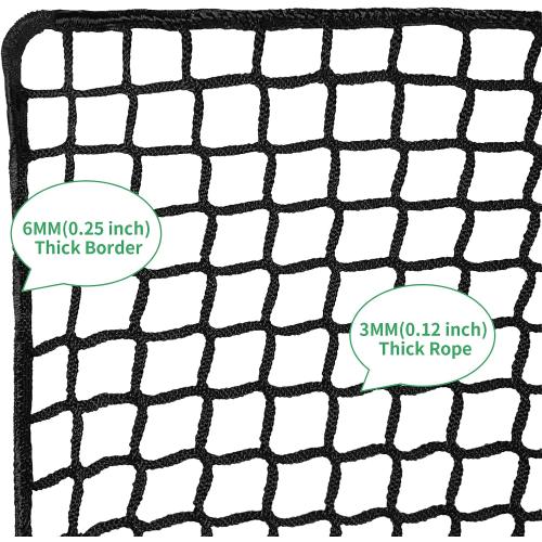 Golf Practice Net - Heavy Duty Nylon Netting, 10x10ft/10x15ft/10x20ft