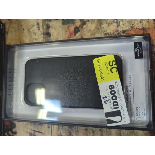Coach Leather Slim Case for iPhone 12 mini Black