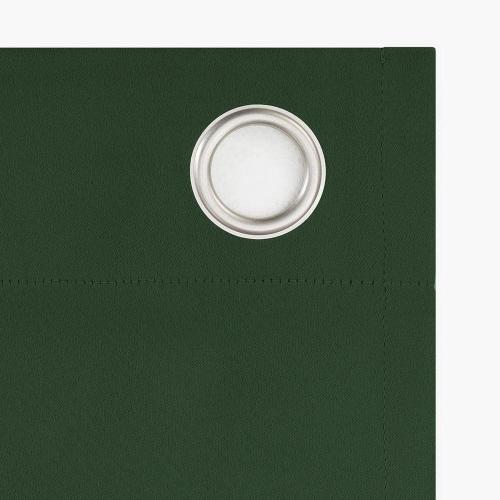 Saxon Energy Saving Evergreen Polyester 54 in. W x 95 in. L Grommet Blackout Curtain (Single Panel)