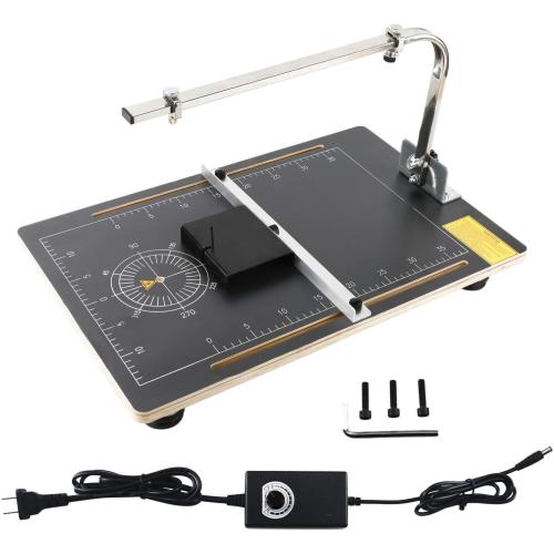 YaeTek Micromot Hot Wire Cutter Thermocut Foam Cutting Machine, 110V Table Top Styrofoam Cutter Cutting Foams, Sponge, Pearl Cotton, KT Board DIY Styrofoam Polystyrene