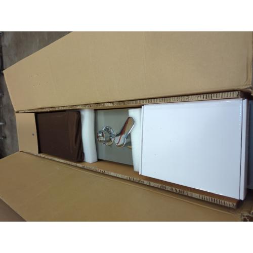 Multi-Function LED Lights Shower Panel System Black, 5 in 1 Shower Panel Include Rainfall & Waterfall Shower Head, 3 Pcs Adjustable Massage Jets, Handheld Shower, Tub Spout