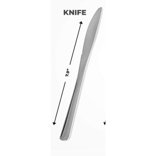 Pack of plastic knifes