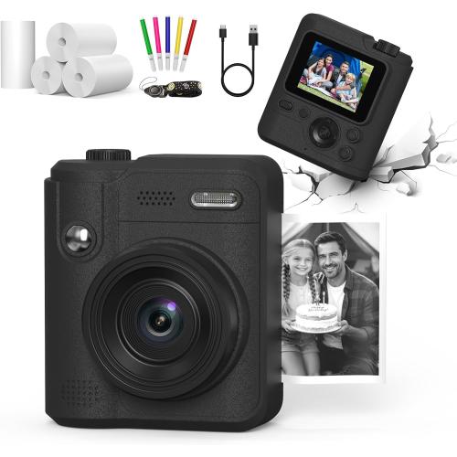 Gofunly Kids Camera Instant Print: Birthday Gifts for Age 4-10 Girls Boys