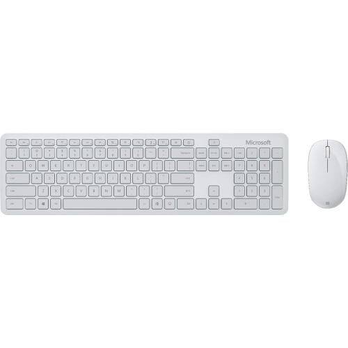 Microsoft - Bluetooth Keyboard and Mouse Bundle - Glacier