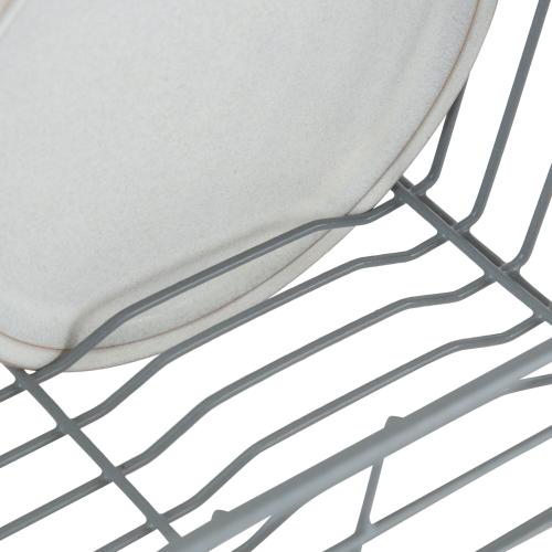Kitchen Details 1.42-in W x 20-in L x 5.12-in H Metal Dish Rack