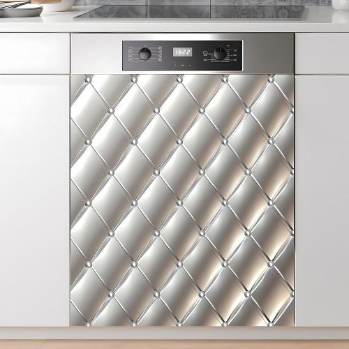 BLACK ‼️ Dishwasher Magnet Sticker Cover Panel Decal Refrigerator Magnetic Sticker Decorative for Kitchen Decoration,Fridge Door Cover,Home Appliances Decor Stickers 23.03x25.59