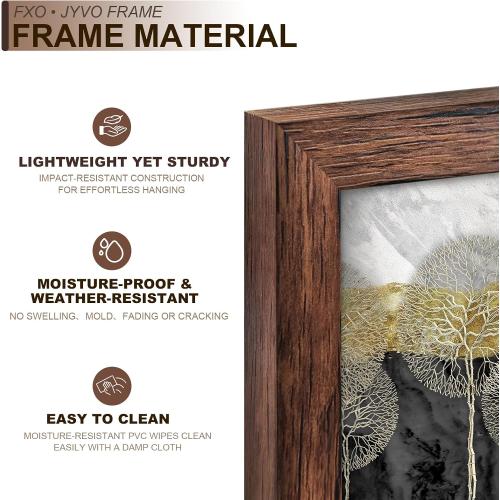 Fxojyvo 11x14 Picture Frame for Photo Poster Horizontally/Vertically