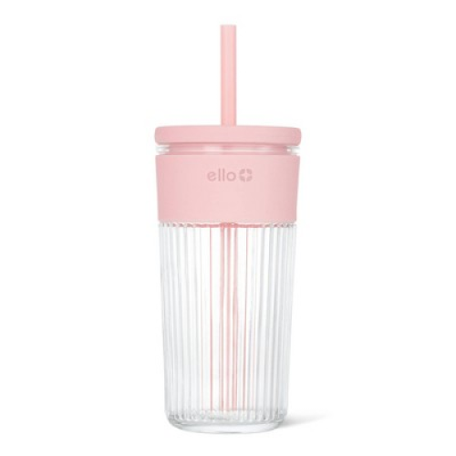 Ello Ava 18oz  Tumbler Pink