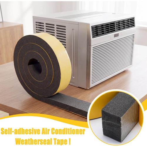 3 Inch x 2-1/4 Inch x 6.5 ft Air Conditioner Foam Tape Window