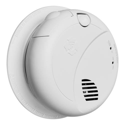First Alert Hardwired (with Battery Backup) Photoelectric Interconnected Combination Smoke and Carbon Monoxide Detector with Voice Alert