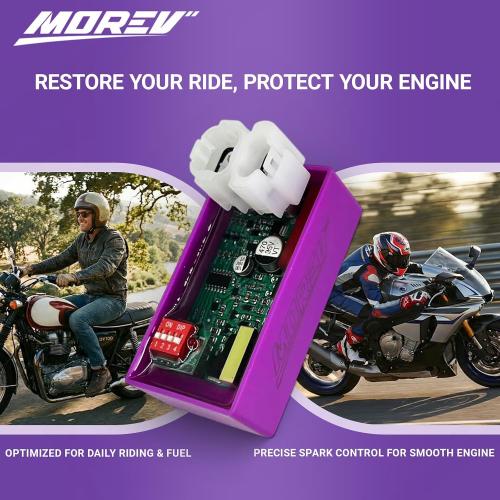 MOREV 6-Pin DC CDI Ignition Module for GY6 50cc-150cc Scooters and Go Karts