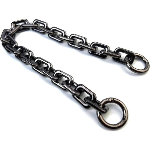 VersaKits 14.9'' Gunmetal Black Heavyweight Chunky Purse Chain Strap