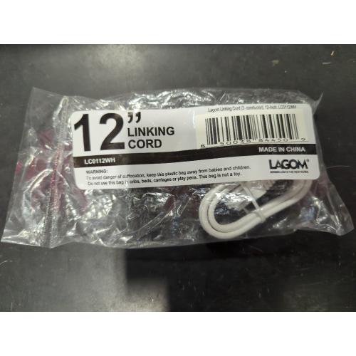 Lagom 12 Linking Cord White (3 Conductor)