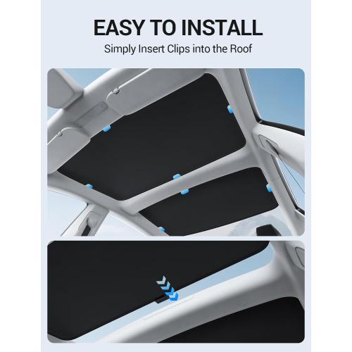 Motrobe for Tesla Model 3 Highland Roof Sunshade 2024-2026 No Gap Sag-Free