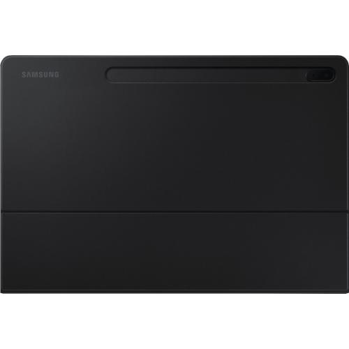 Samsung - Galaxy Tab S8 , Tab S7 FE, Tab S7  Slim Book Keyboard Cover - Mystic Black