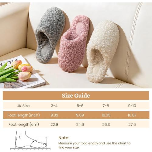 RockDove Women's Twirl Fleece Cozy Indoor Scuff Slippers