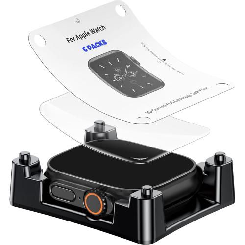 Misxi Soft TPU Screen Protector for 49mm Apple Watch Ultra 3/Ultra 2/Ultra