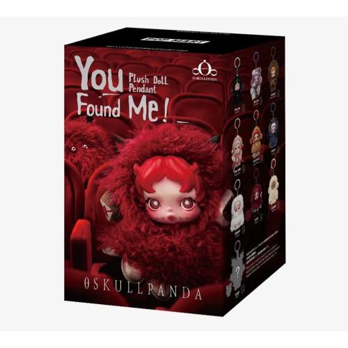 SKULLPANDA You Found Me! Series Plush Doll Pendant, Blind Box