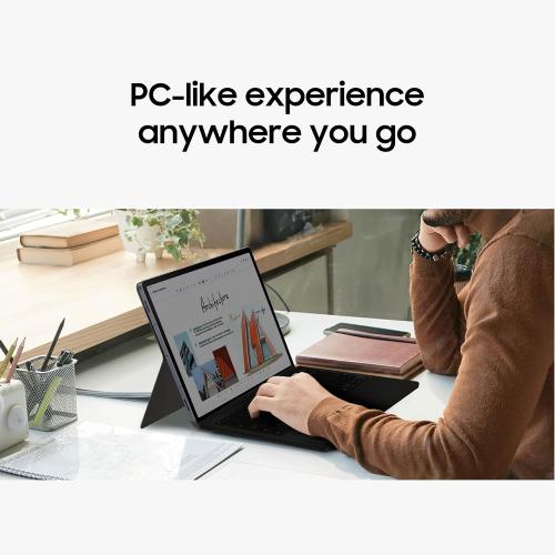 SAMSUNG Galaxy Tab S10  Book Cover Keyboard AI Key, Detachable Platform, PC-Like Experience, Adjustable Viewing Angles, Wireless Keyboard Sharing, US Version, Black