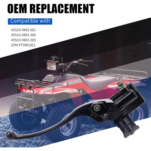Replacement 7/8 Brake Master Cylinder Reservoir for Honda TRX TRX250 TRX300 350 400 450 Rincon CBR 750 Foreman 400 Rancher 400 500 Yamaha Kawasaki Suzuki Raptor