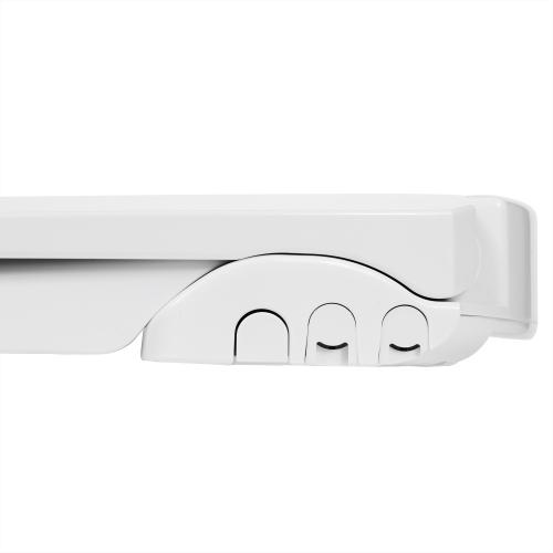 Brondell Ecoseat Plastic White Round Soft Close Bidet Toilet Seat