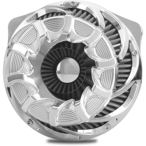 For harley air cleaner filter Touring street glide road king electra tri trike Dyna Sportster XL 883 1200 Softail air intake (Drift style -Chromed, B-For Softail/Dyna 93-15 ，Touring 01-07)