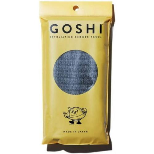 GOSHI Exfoliating Shower Towel - Rip-Resistant Exfoliating Washcloth for All Skin Types - Made in Japan