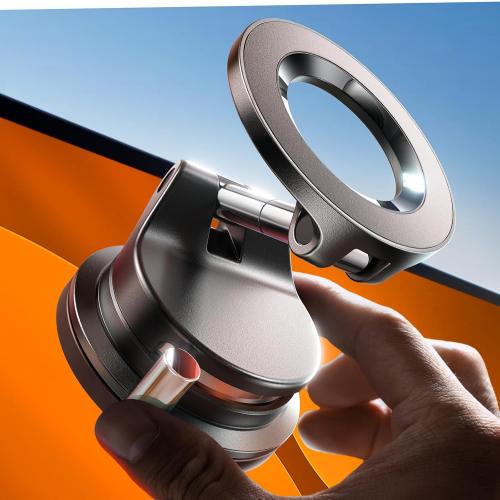 LISEN for Magsafe Car Mount, Phone Holders for Your Car, Magnetic Car Accessories for Women Men Jeep Truck BMW Kits for iPhone 17 Pro Max 16 15 14 13 12, Samsung S26, Black